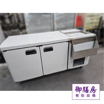 【客製】工作台冰箱+置酒架